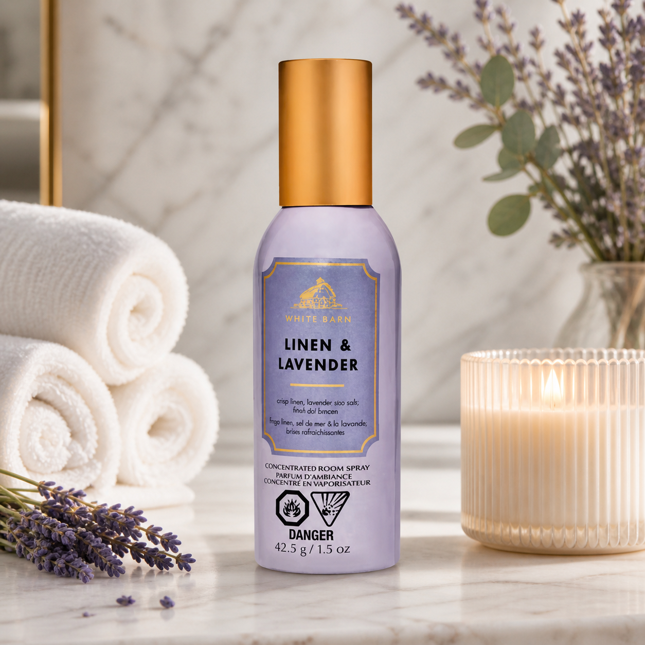 Parfum d’ambiance Linen & Lavender – Bath & Body Works
