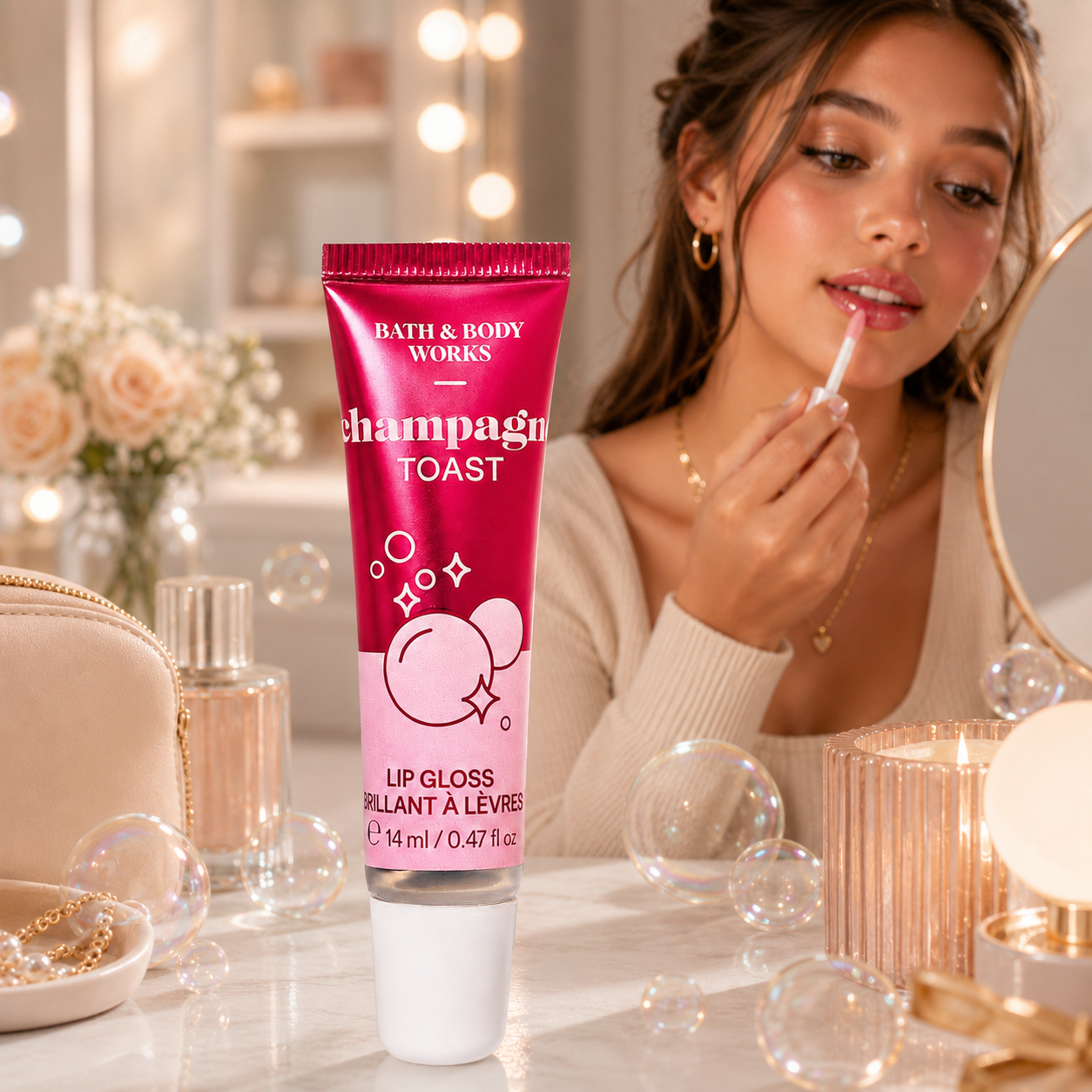 Brillant à lèvres – Champagne Toast – Bath & Body Works