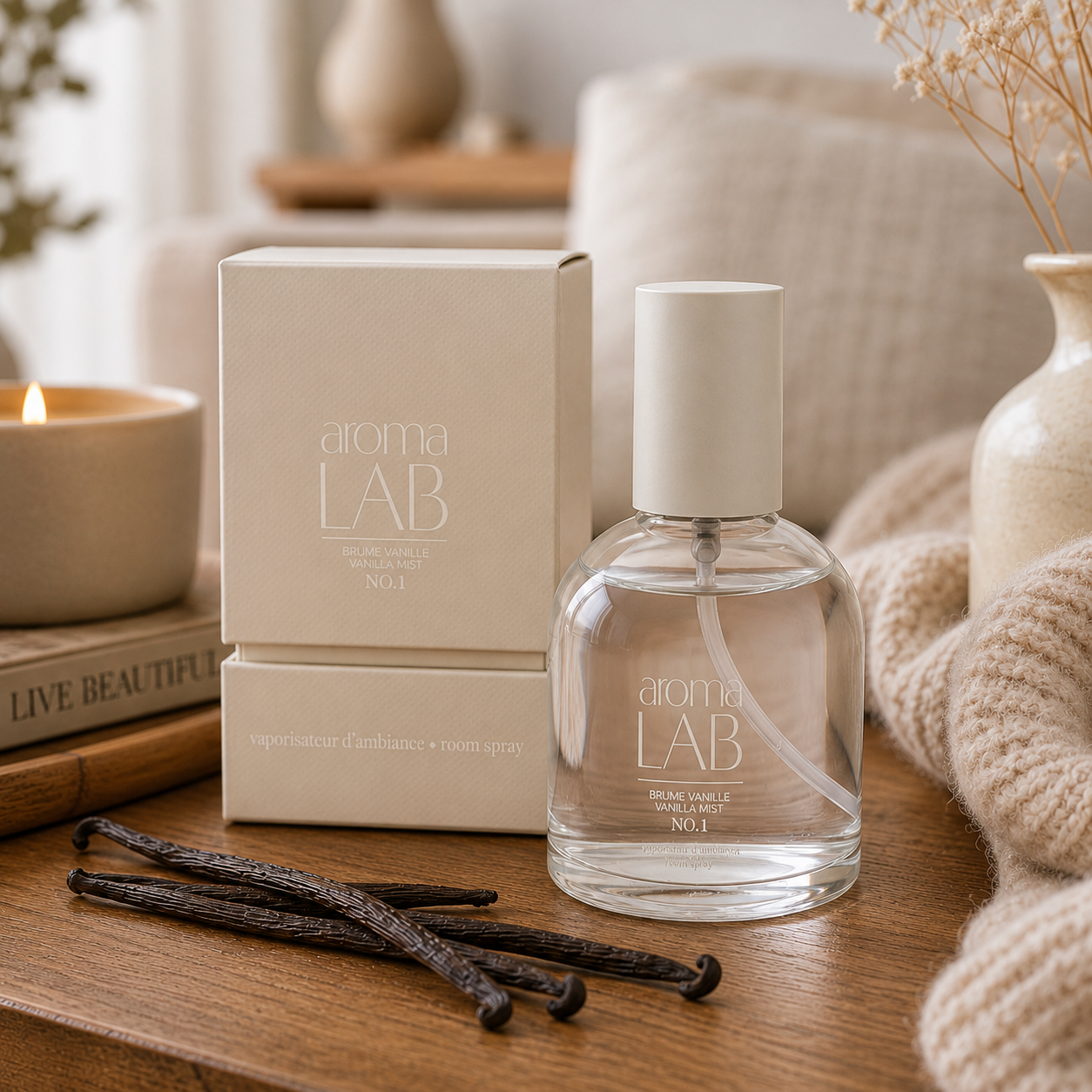 Parfum d'ambiance Vanille Aroma Lab