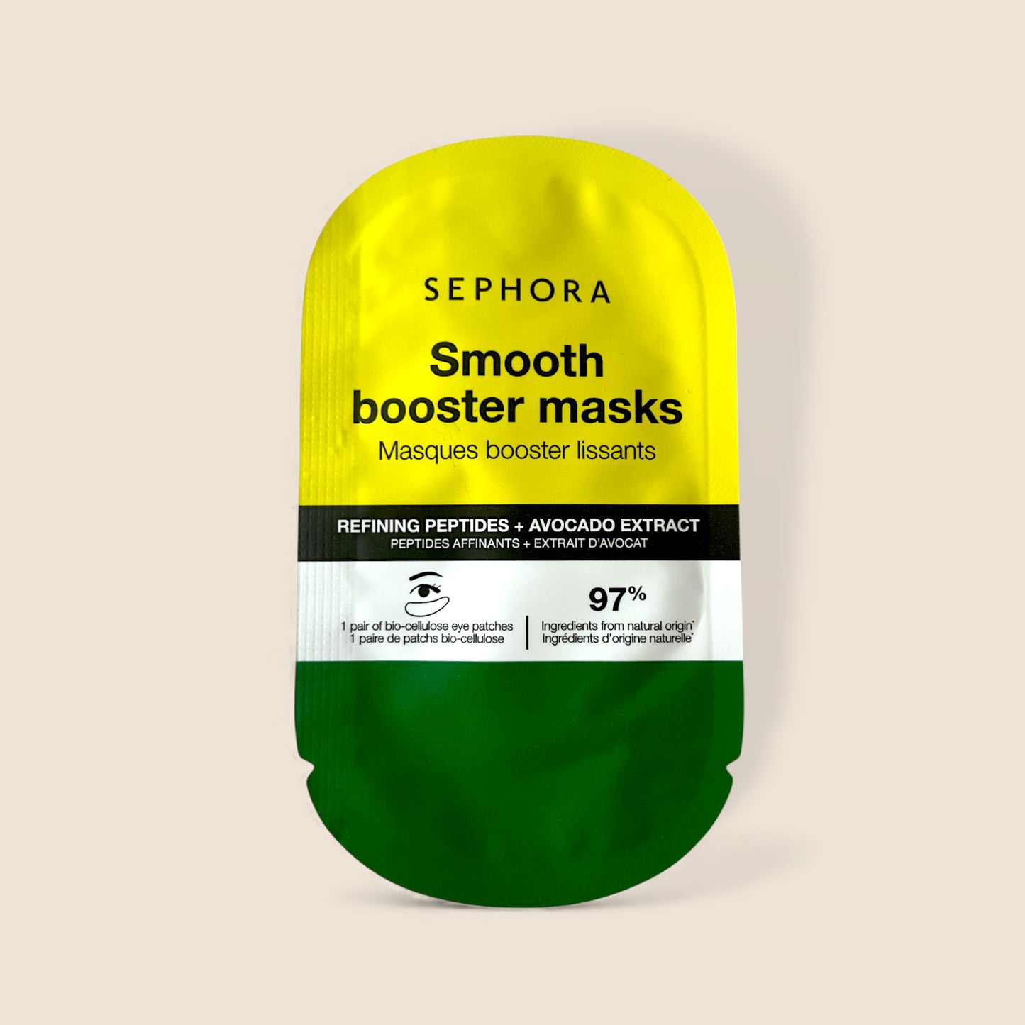 Masque yeux lissants – Avocat & Peptides - Sephora Collection
