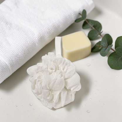 Éponge de bain exfoliante blanche – Bath & Body Works