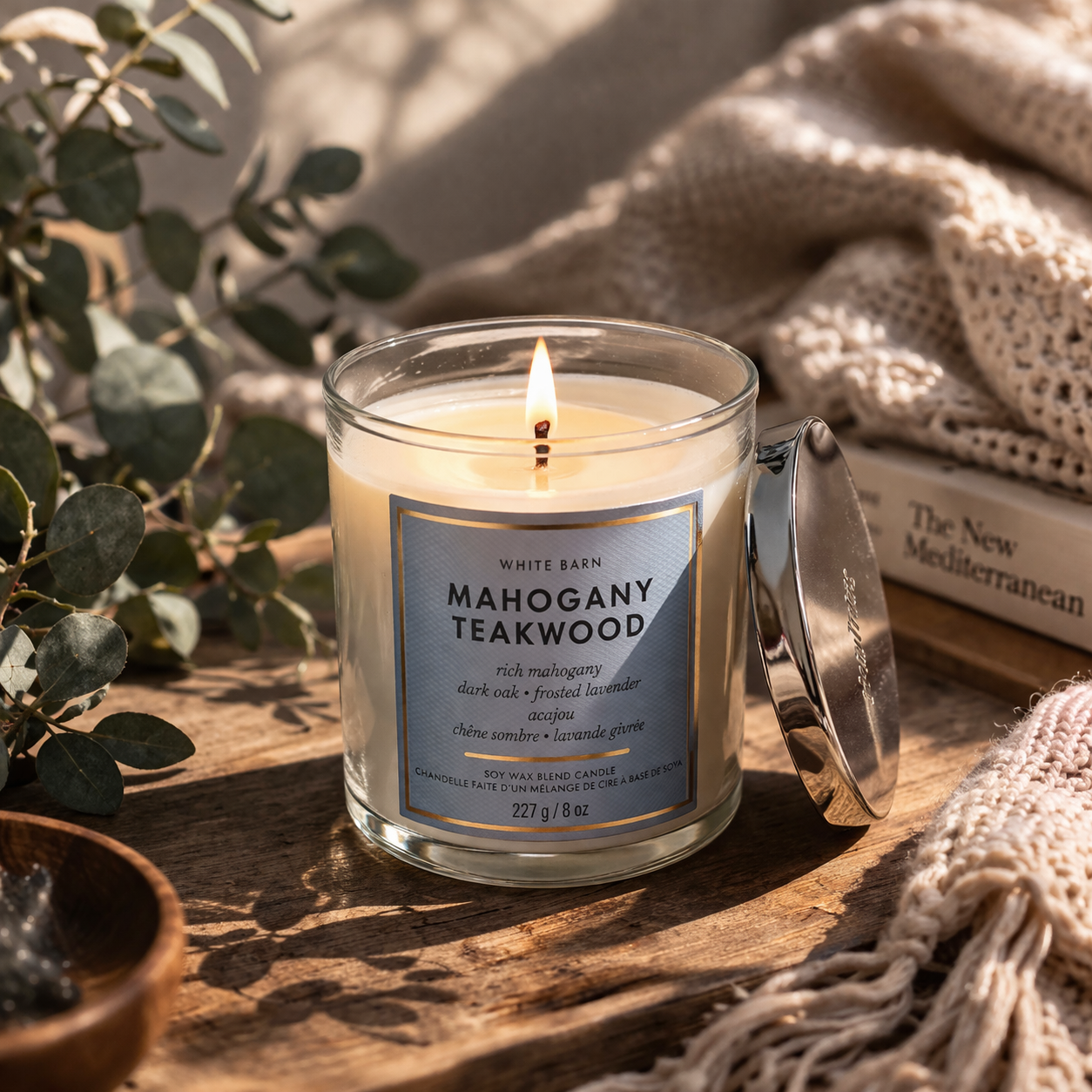 Bougie à 1 mèche – Mahogany Teakwood – Bath & Body Works