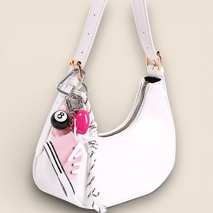 Porte-clés charms multi-styles – Rose clair