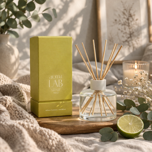 Diffuseur d'ambiance – Citron vert & herbes fraîches | Aroma Lab