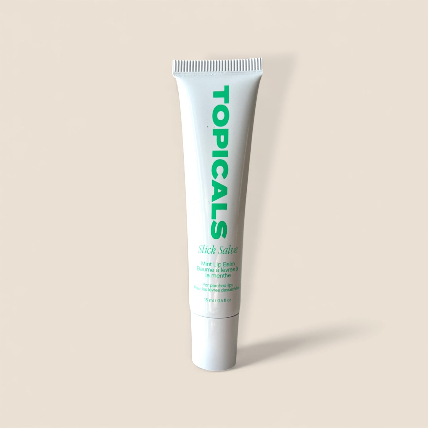 Baume à lèvres brillant pour apaiser et hydrater – Menthe Tropicals (15 ml)