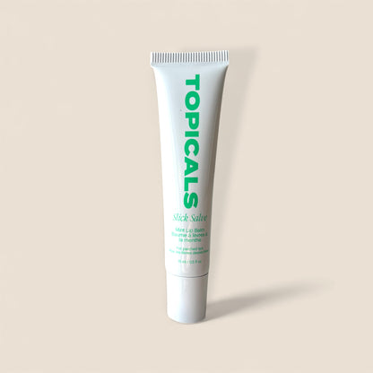 Baume à lèvres brillant pour apaiser et hydrater – Menthe Tropicals (15 ml)