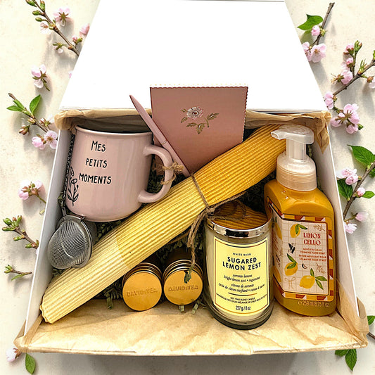 Coffret Moment douceur citronnée & thé