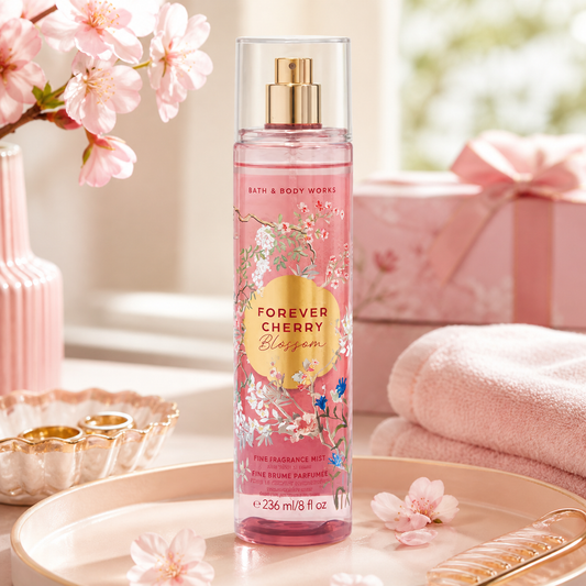 Fine Bruine parfumée pour le corps - Forever Cherry Blossom - Bath & Body Works