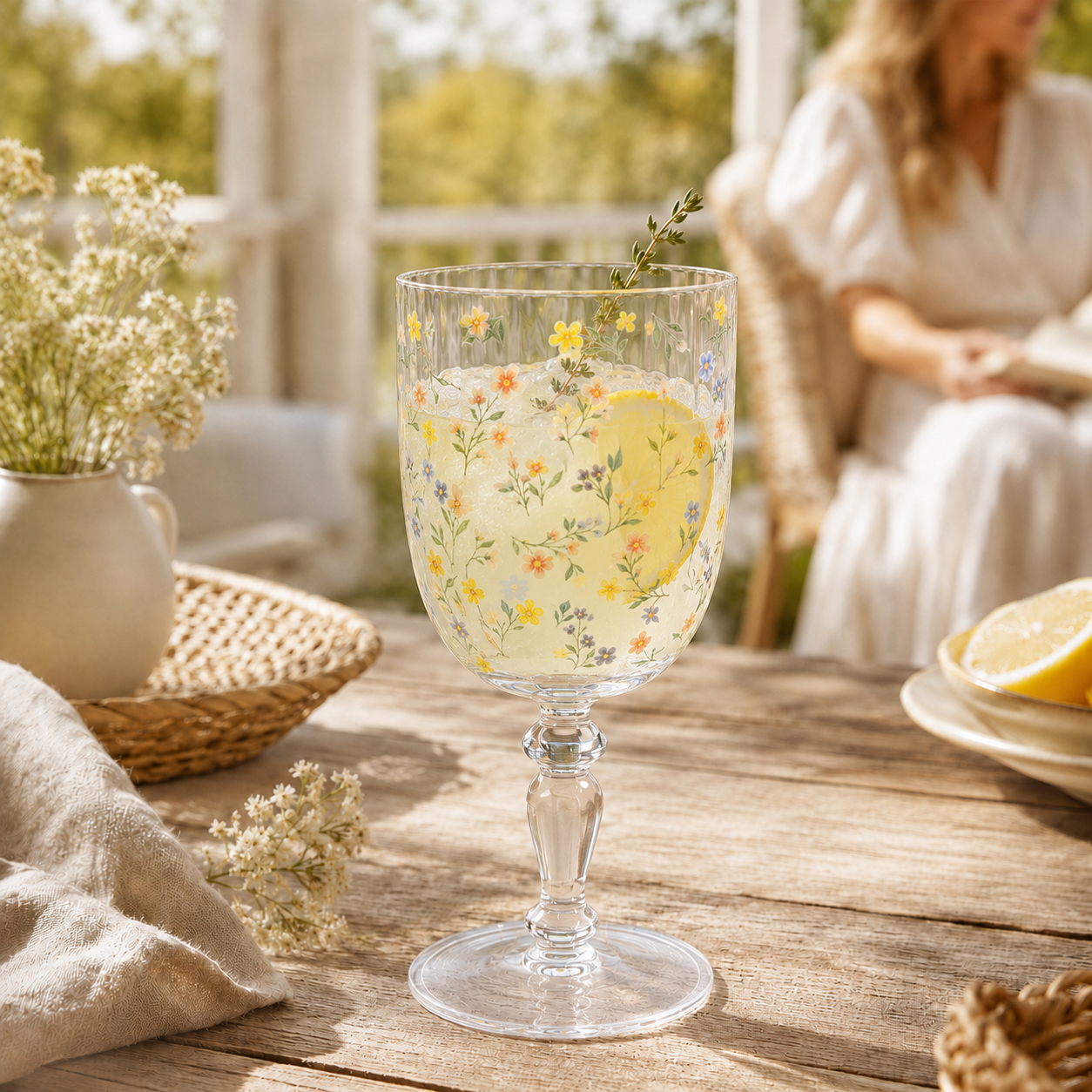Coupe fleurie Jardin en fleurs