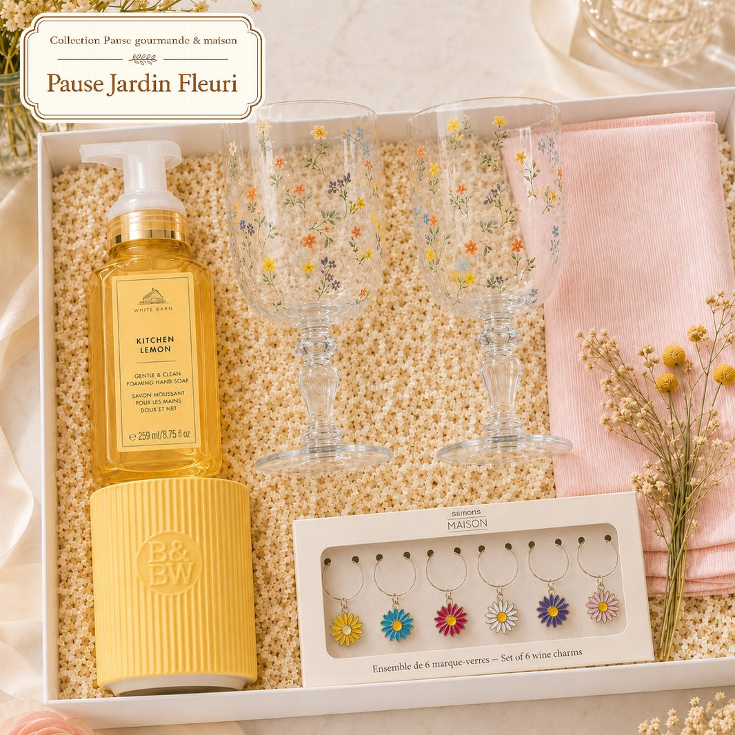 Coffret Pause Jardin Fleuri - Collection Pause gourmande & maison