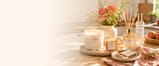 Section - Lumière & parfums d’ambiance - Des parfums et lumières pour créer une atmosphère enveloppante.