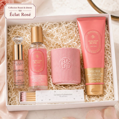Coffret Éclat Rosé - Collection Beauté & détente
