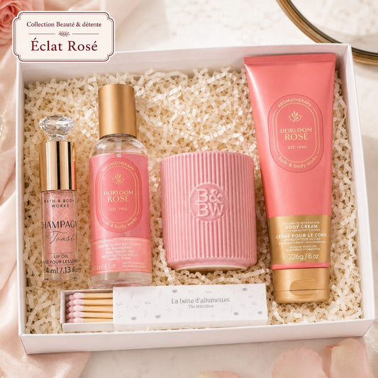 Coffret Éclat Rosé - Collection Beauté & détente