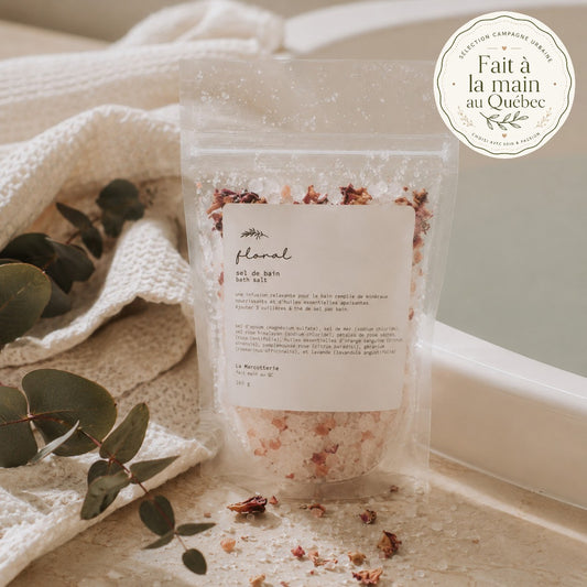 Sels de bain floral — Rituel apaisant 160 g | 10 à 11 bains