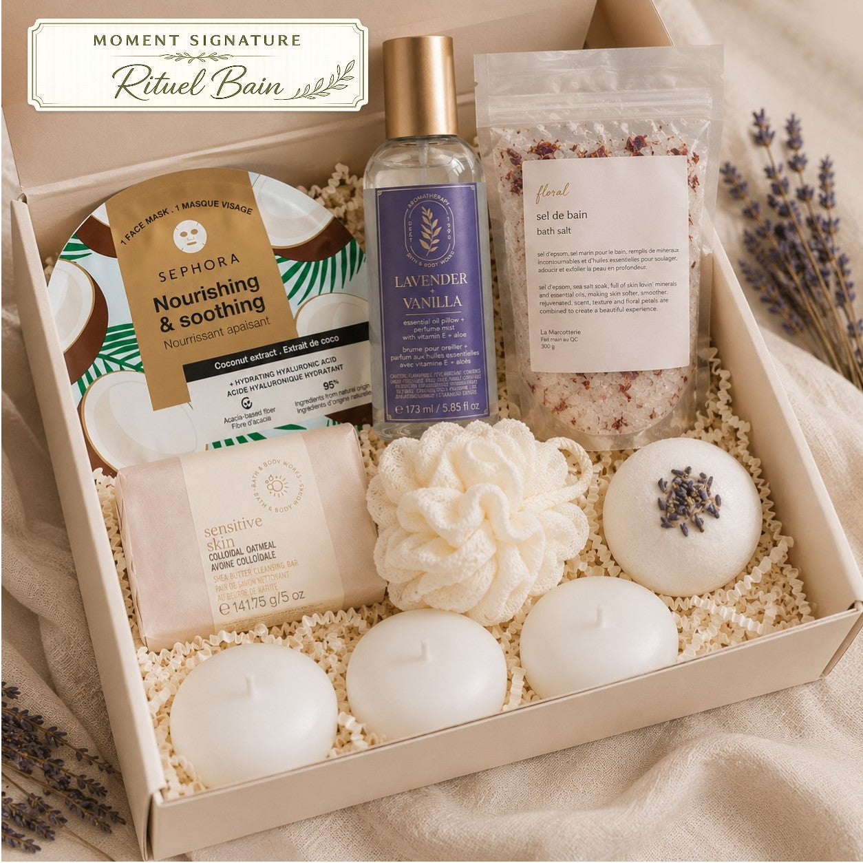 Floral Bath Time