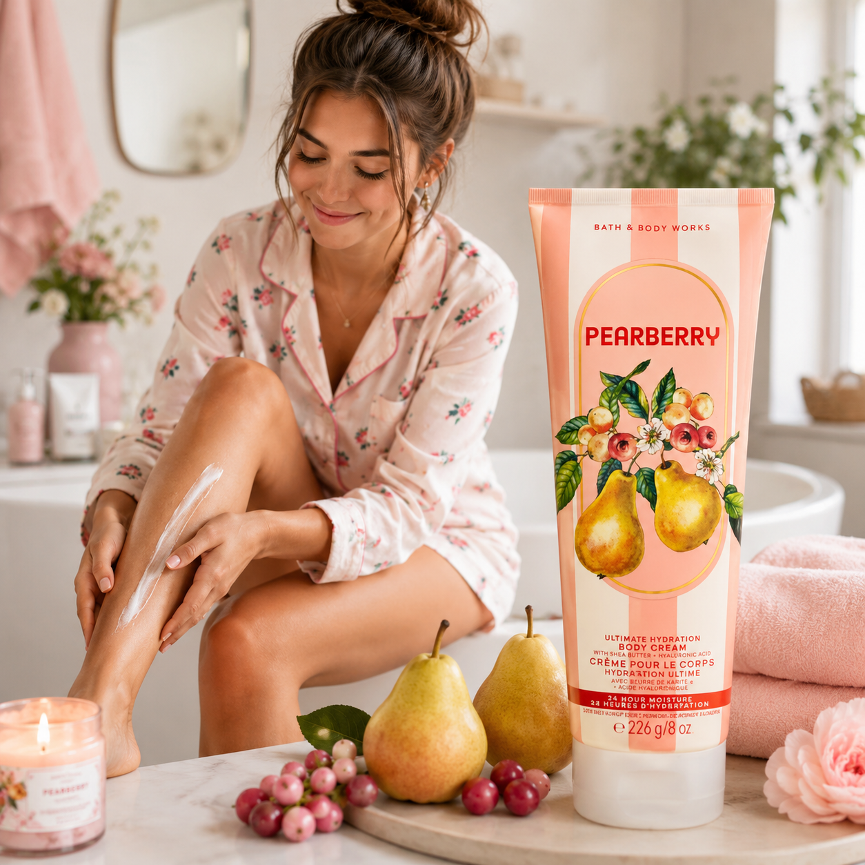 Crème hydratante pour le corps beurre de Karité – Pearberry – Bath & Body Works