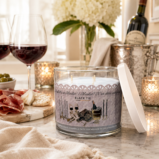 Bougie à 3 mèches - Black Tie - Bath & Body Works