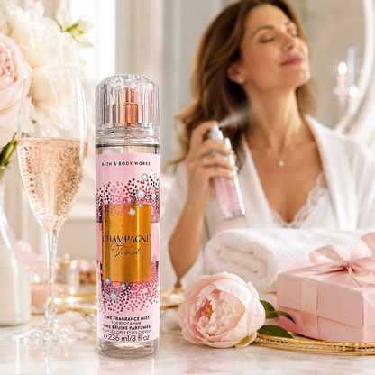 Fine Bruine parfumée Corps et cheveux - Champagne Toast - Bath & Body Works