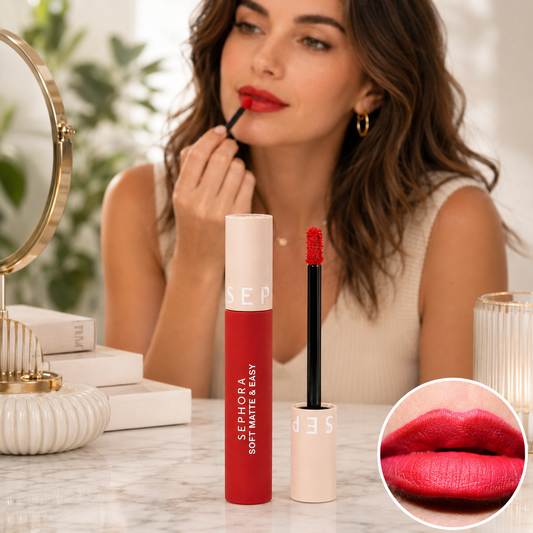 Rouge à lèvre mat doux (Je ne sais quoi 11) - Collection Sephora.