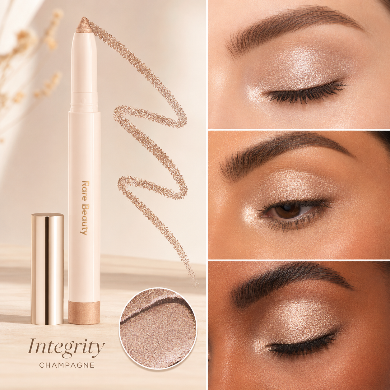 Ombre à paupières stick – Rare Beauty (Teinte Integrity 1,3g)