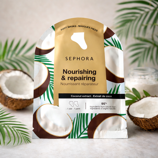 Masque pieds nourrissant et réparateur – Noix de coco - Sephora Collection