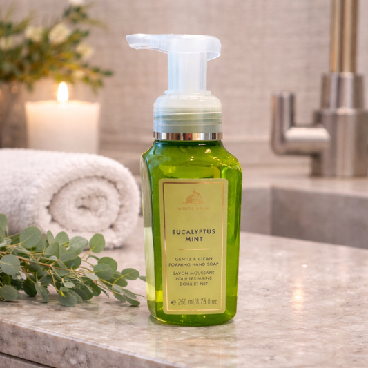 Savon moussant pour les mains doux & net - Eucalyptus & Mint - Baths & Body Works