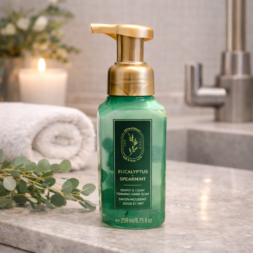 Savon moussant pour les mains doux & net - Eucalyptus & Spearmint - Baths & Body Works