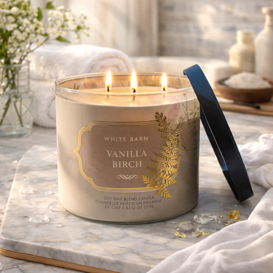 Bougie à 3 mèches -Vanilla Birch - Bath & Body Works