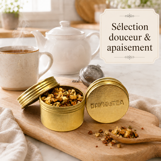 Capsule de Thé – Sélection Douceur & Apaisement – DAVIDsTEA