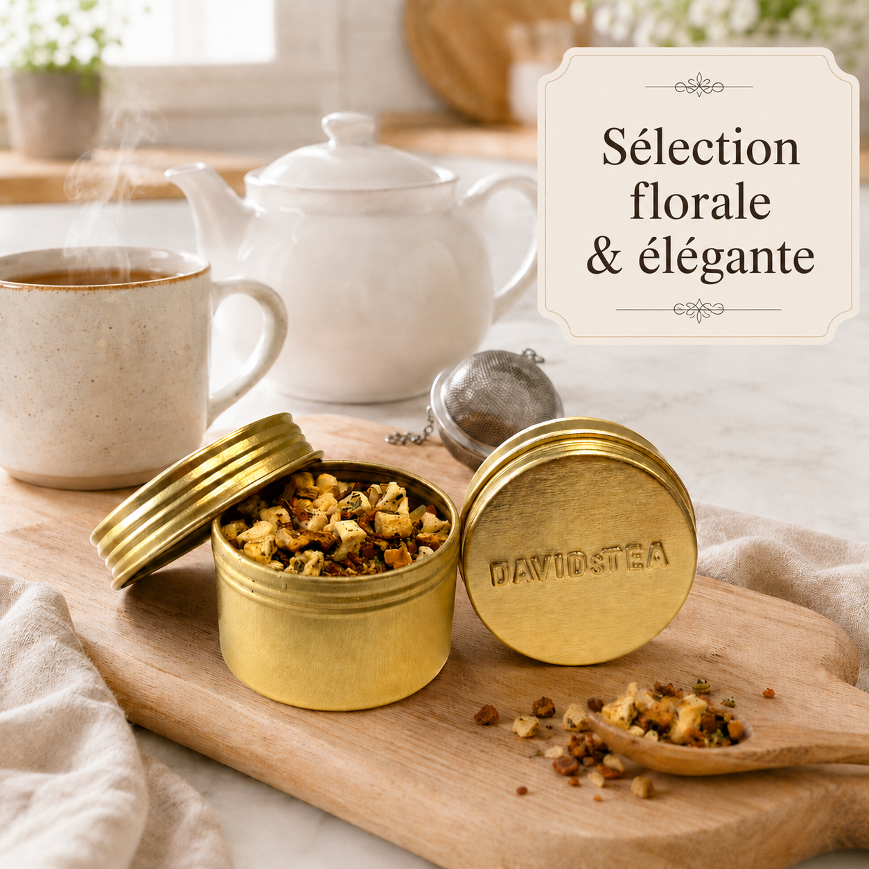 Capsule de Thé - Sélection Florale & Élégante – DAVIDsTEA