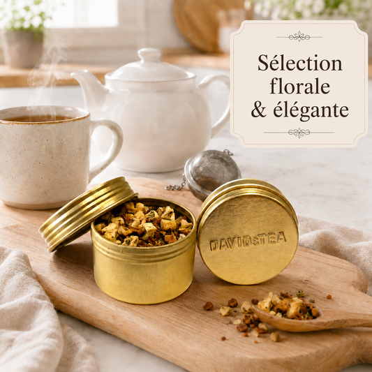 Capsule de Thé - Sélection Florale & Élégante – DAVIDsTEA