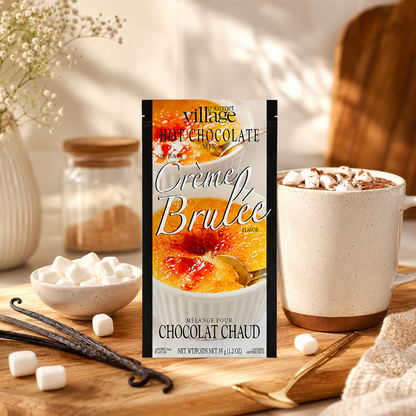 Mini chocolat chaud – Crème brûlée