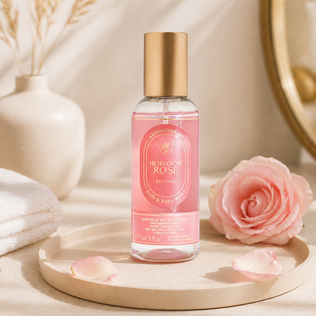 Fine bruine aromathérapie Heirloom Rose – Corps et literie - Bath & Body Works