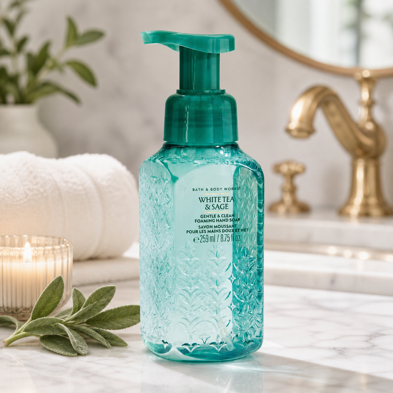 Savon pour les mains  - White Tea & Sage - Bath & Body Works