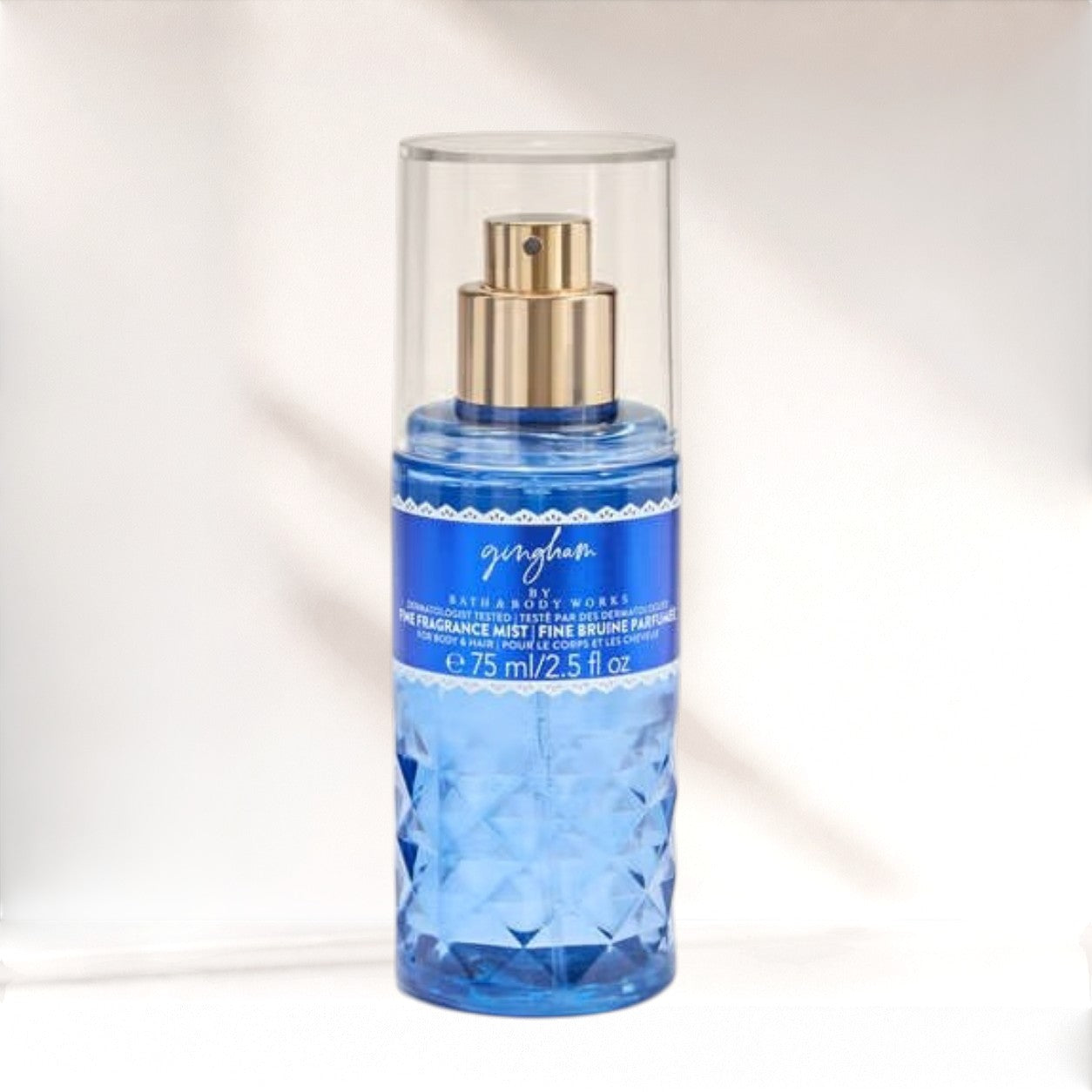 Fine bruine parfumée Gingham bleu – Format voyage - Bath & Body Works
