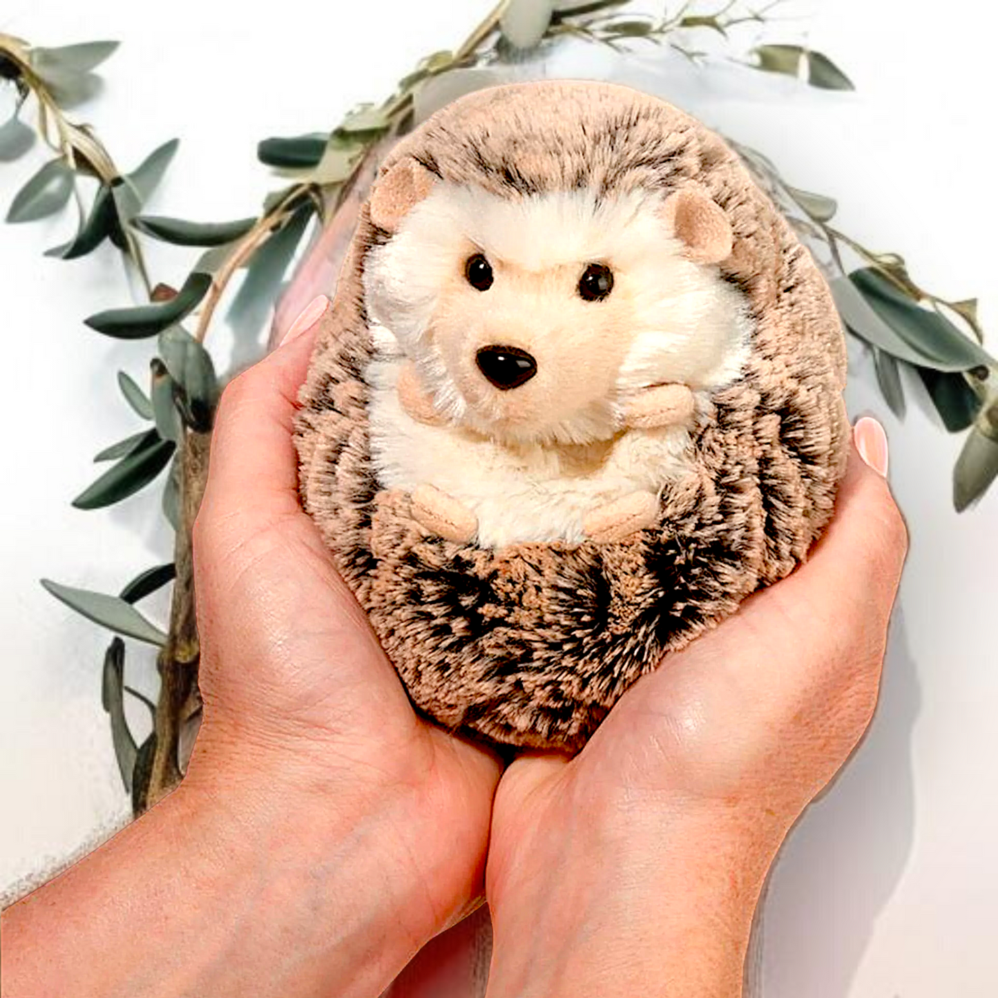 Peluche douce - Adorable petit hérisson 4x4 pouces