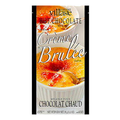 Mini chocolat chaud – Crème brûlée