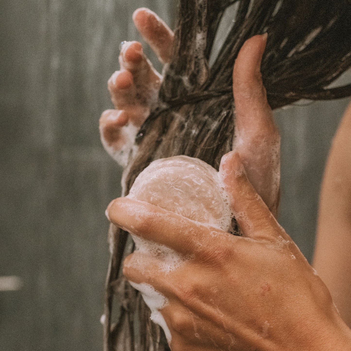 Duo barre de shampoing & revitalisant solide — Fait à la main - La Marcotterie