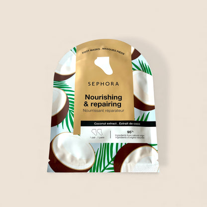 Masque pieds nourrissant et réparateur – Noix de coco - Sephora Collection