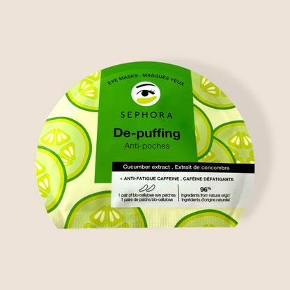 Masques yeux anti-cernes – Extrait de concombre - Sephora Collection