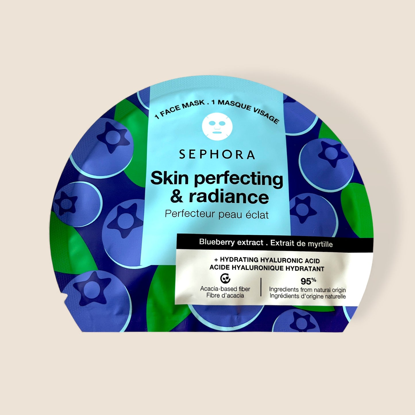 Masque visage perfecteur d’éclat – Myrtille - Sephora Collection