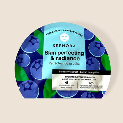 Masque visage perfecteur d’éclat – Myrtille - Sephora Collection