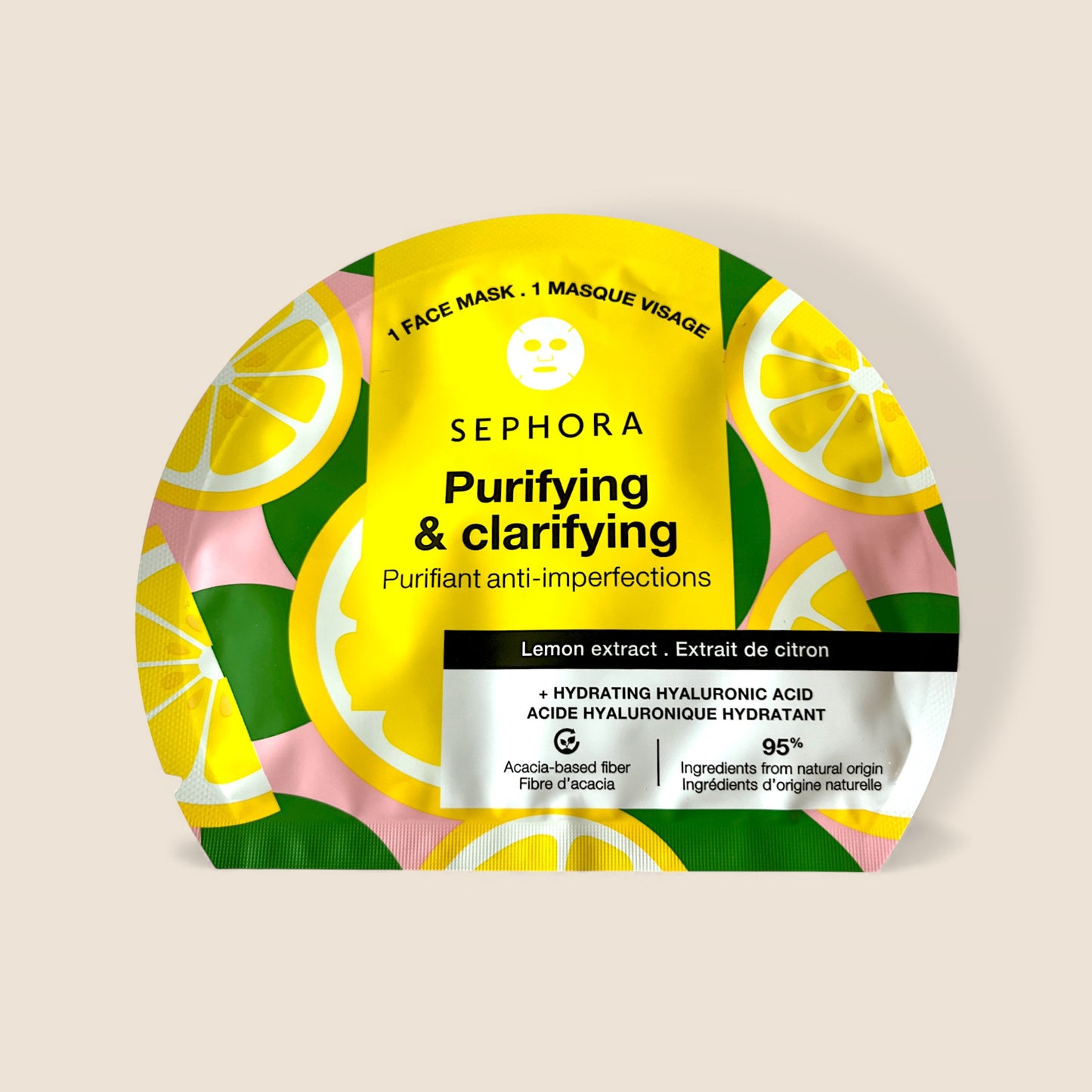 Duo Fraîcheur Fruité – Masques visage Citron & Pastèque - Sephora collection