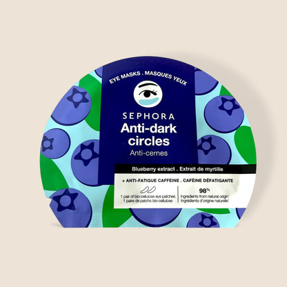 Masques yeux anti-cernes Myrtille - Sephora Collection