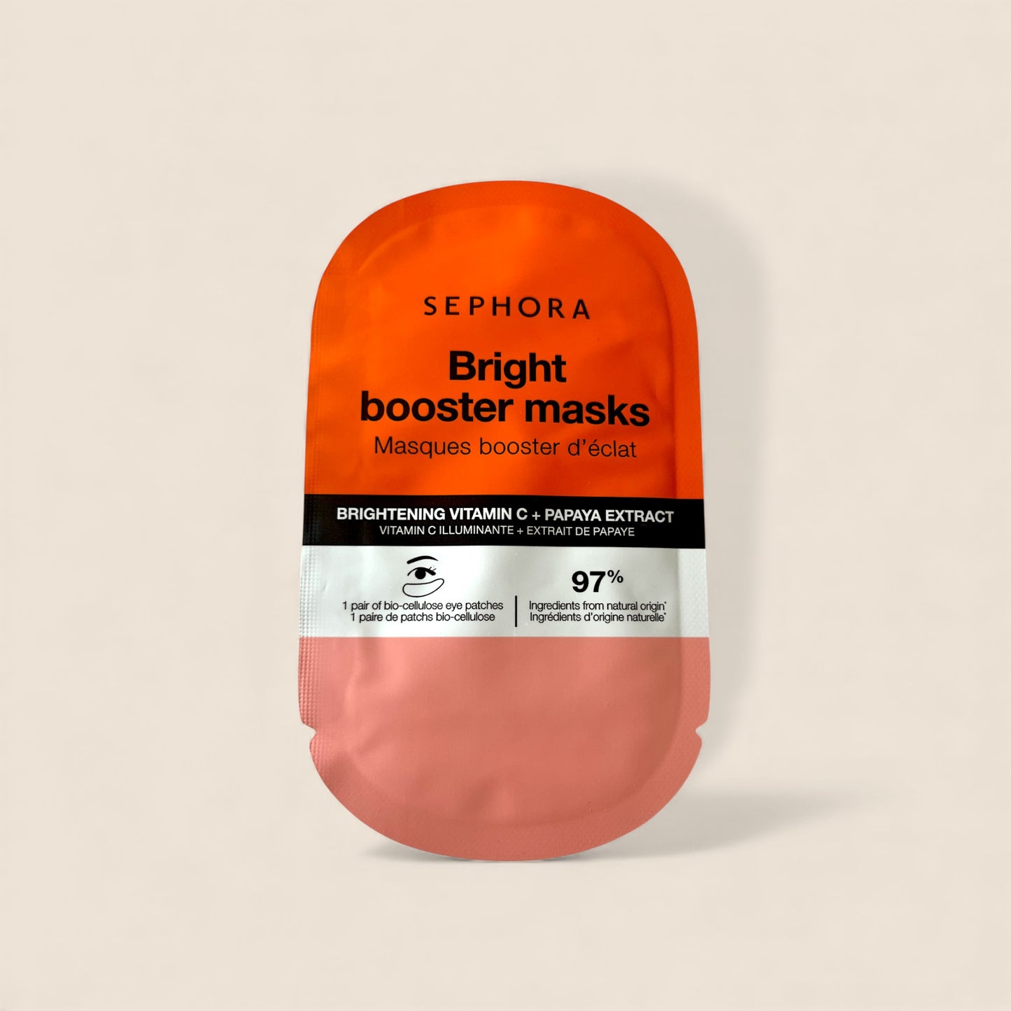 Masque yeux éclat – Vitamine C & Papaye - Sephora Collection