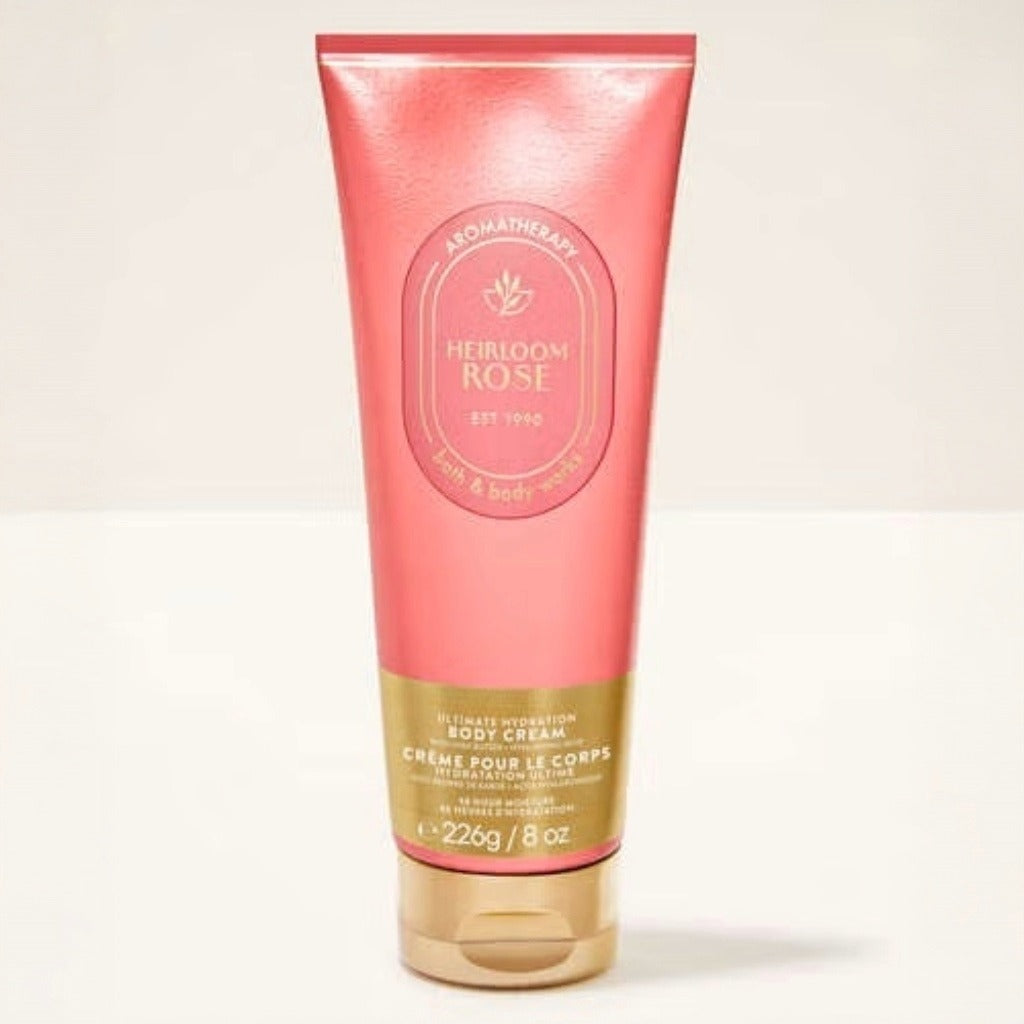 Crème super riche pour le corps beurre de Karité Heirloom Rose - Bath & Body Works