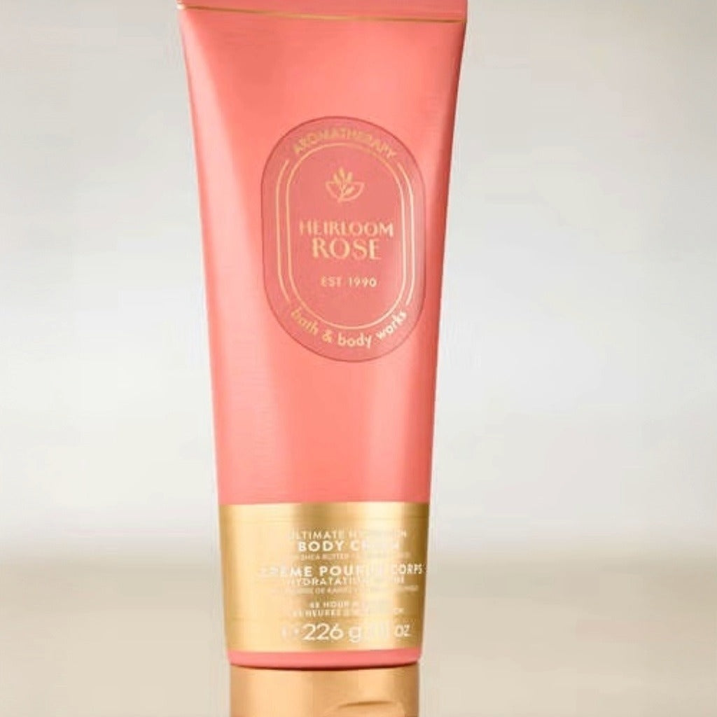 Crème super riche pour le corps beurre de Karité Heirloom Rose - Bath & Body Works
