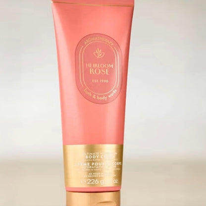 Crème super riche pour le corps beurre de Karité Heirloom Rose - Bath & Body Works