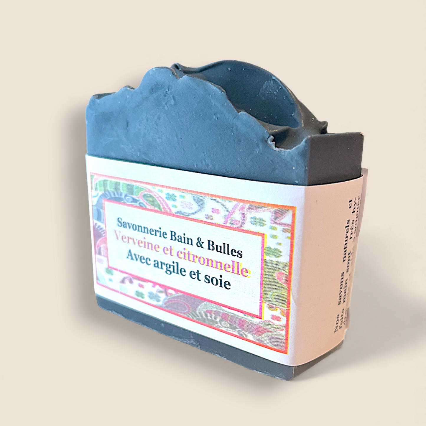 Savon en barre – Verveine & Citronnelle – Savonnerie Bain & Bulles