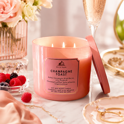 Bougie à 3 mèches - Champagne Toast - Bath & Body Works